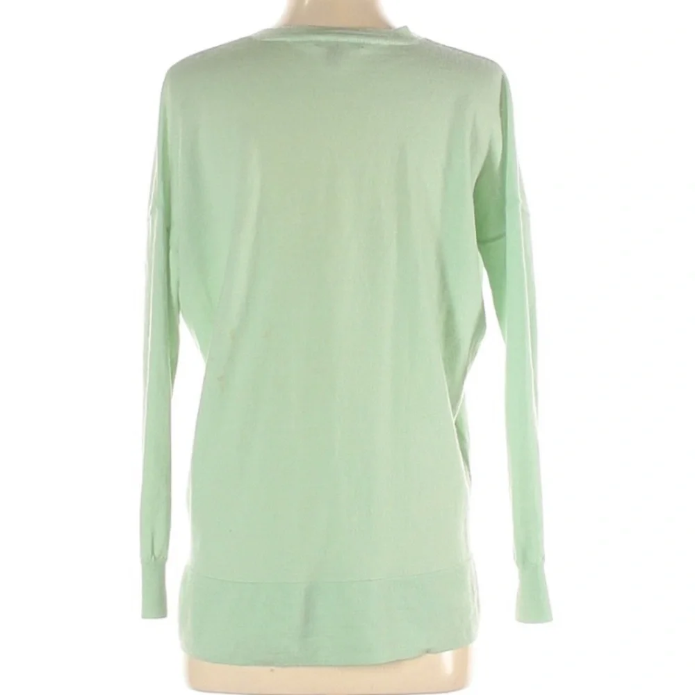 J.Crew Mint Green V Neck Sweater
